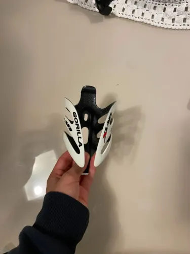XLAB GORILLA CARBON Porta-Garrafa Branco