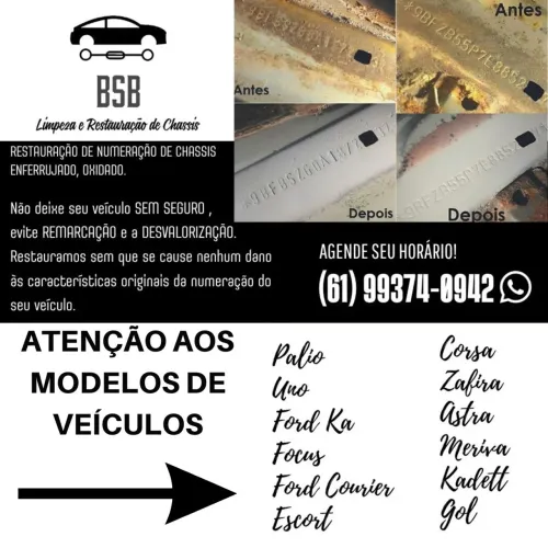 Limpeza e Revitalização de Chassi 