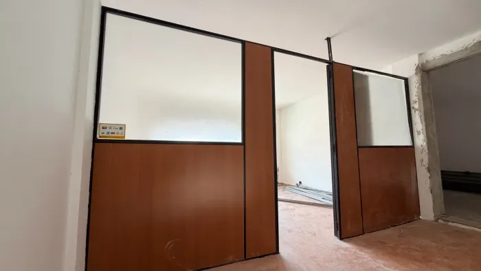 Divisórias encatex com vidro