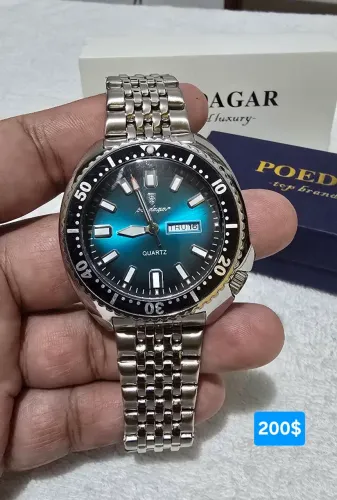 Relógio da Poedagar em aço original 