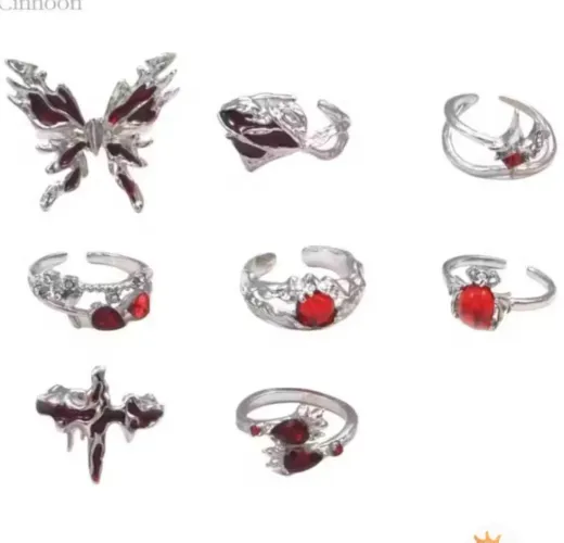 Anéis vermelhos 17$