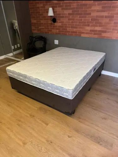 Cama Casal colchão 100% Espuma D33