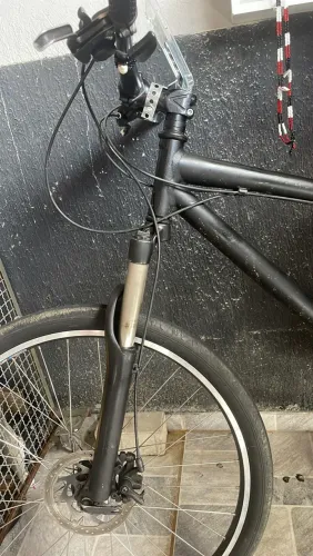 Bicicleta aro 26 Shimano com freio a disco