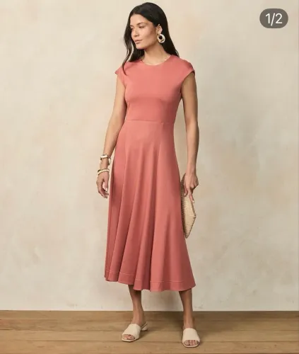 Vestido em malha tamanho P