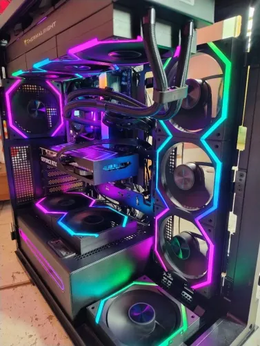 Pc gamer com ryzen 5 5500 e rtx 4060
