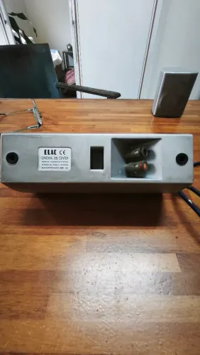 Home Theater alemão ELAC Cinema 05 + Receiver Panasonic SA-HE75 - Sistema Funcional