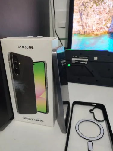 Samsung Galaxy A56 5G 256GB + Caixa e Nota Fiscal