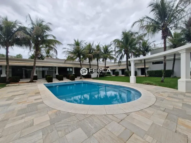 Casa à venda e para alugar em Americana, Condomínio Altos da Represa, com 4 suítes, com 65