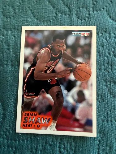 Brian Shaw Fleer 1993-94 #112