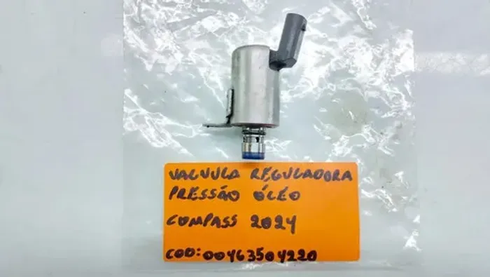 Valvula Reguladora Pressão Oleo Jeep Compass 1.3 Ano 2023