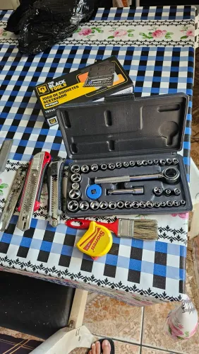 Kit ferramentas chave catraca e outras