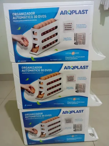Kit organizador automático 30 ovos