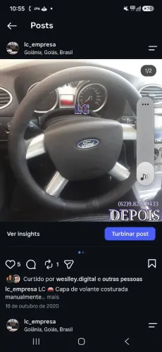 Capa de volante *