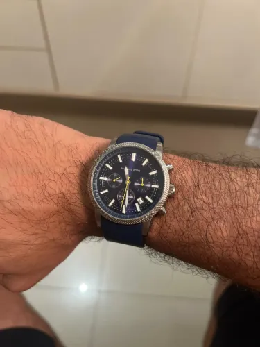 Relógio Michael Kors MK8240 Original em excelente estado - Azul e Aço (Oportunidade)