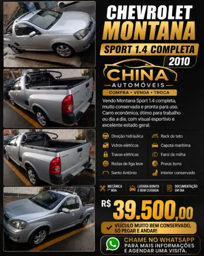 Chevrolet Montana Sport 1.8 MPFI Flexpower 8V 2010
