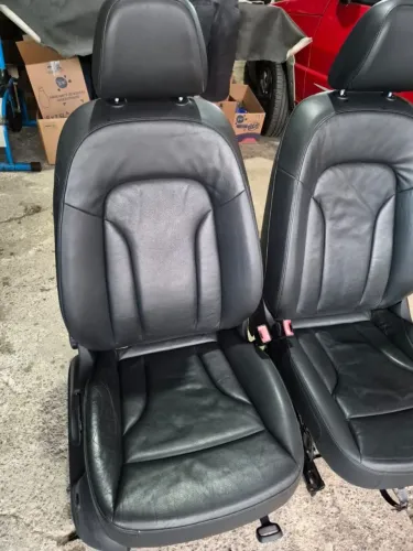 Bancos originais Audi A3 elétricos couro 2018