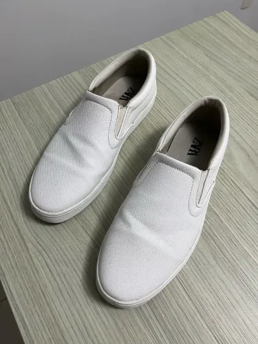 Sapato Slip On Zara Branco