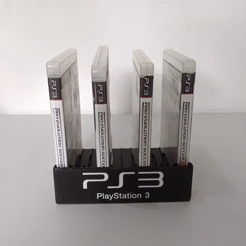 Vendo Suporteara Jogos de Playstation 3 Preto Semi novo