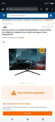 Monitor gamer