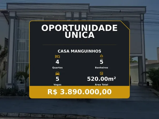 Incrível Casa em Manguinhos: Oportunidade Única em Condomínio Exclusivo!