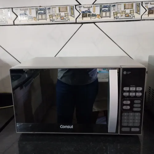 MICROONDAS CONSUL 20 LITROS ESPELHADO FUNCIONANDO TUDO OK