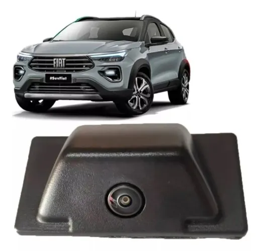Camera de re Fiat fastback pulse original instalado