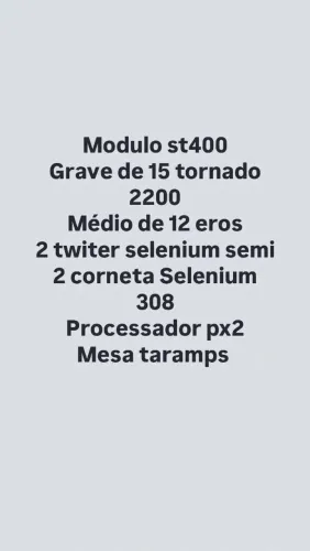 Peças de som 