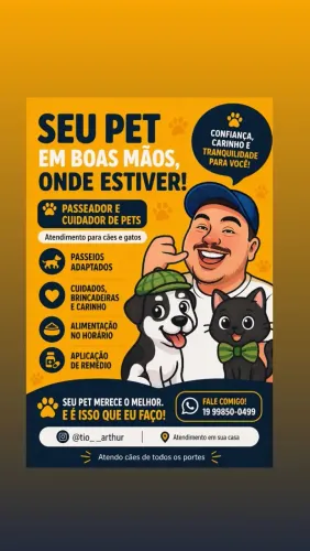 ? Passeador e cuidador de pets ?