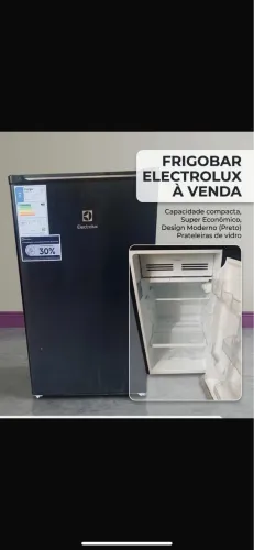 FRIGOBAR ELECTROLUX PRETO - 110V