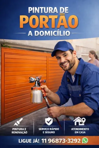 Pinturas de portão  e fachadas 