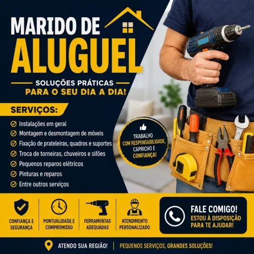 Marido de Aluguel Maringá e Região