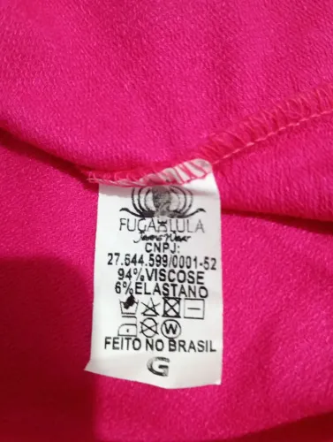 Vendo conjunto da fuga de lula sime novo usado apenas uma vez tamanho M mas veste também G