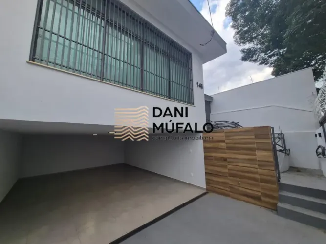 IMÓVEL COMERCIAL PARA LOCAÇÃO COM 5 SALAS, 3 WC ,COPA, EDÍCULA ,CHURRASQUEIRA ,04 VAGAS DE