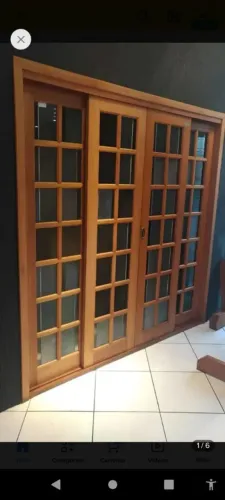 VENDO EXCELENTE PORTA! MADRIRA MACIÇA. VALOR: 1.700