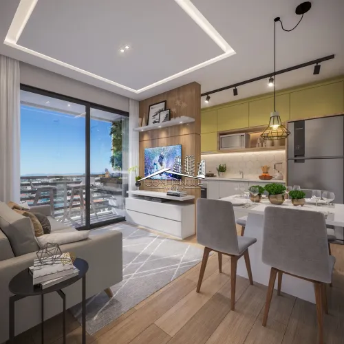 Apartamento 2 quartos com vaga de garagem à venda no Capri Residence, Pinheirinho, Curitib
