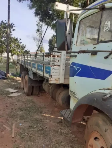 Caminhão MB 1113/1974 Turbinado Truck Carroceria Aberta