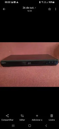 Blu-Ray Sony Novíssimo por 199Reais - Vila Isabel