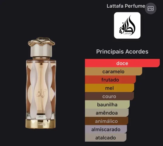 Perfume Lattafa Teriaq Feminino Edp 100ml