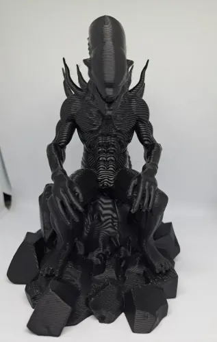 Estátua 3D inspirado Filme Alien Xenomorfo