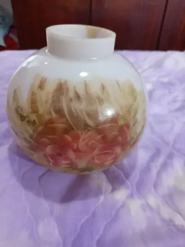 Cúpula de abajur opaline