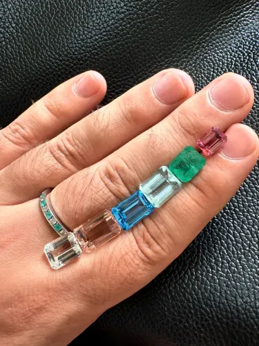 Conjunto gemas 