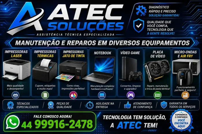 Manutenção impressoras