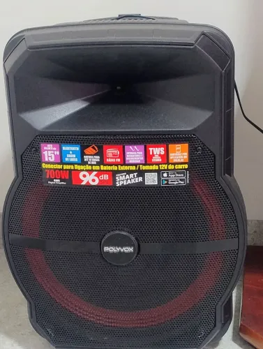 Caixa de som polivox 700wats