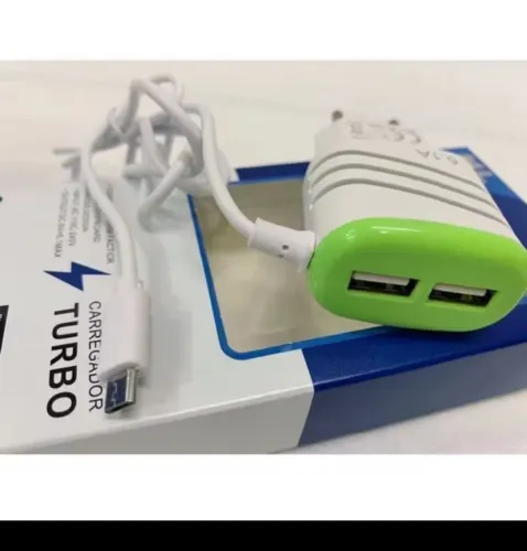 Kit com 10 peça carregador celular V8 e tipo C