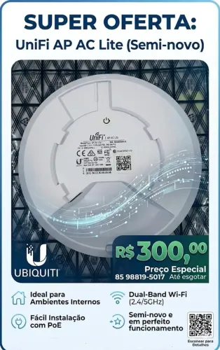 AP AC Lite (UAP-AC-LITE) wifi rede