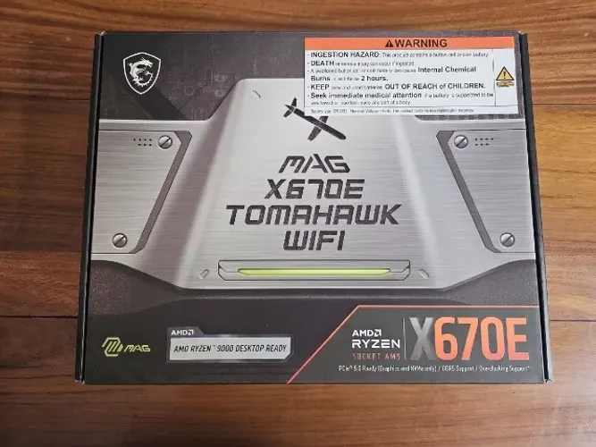 Placa Mãe MSI MAG X670E Tomahawk WiFi, DDR5, AMD AM5, X670