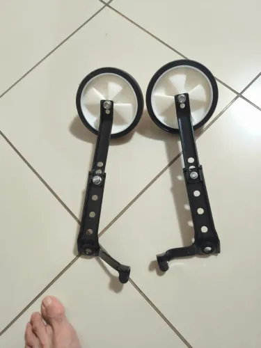 Rodinha lateral ajustável para bicicleta aro 16,20,24