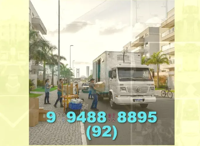 Frete Bau em Ponta Negra, Centro e São Jorge! Faça sua mudança com segurança.