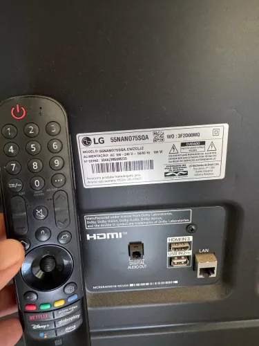Tv LG nano cell 55 polegadas