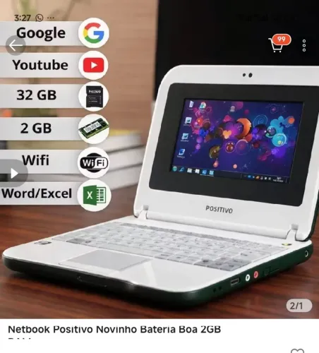 Notebook positivo mobo s7 